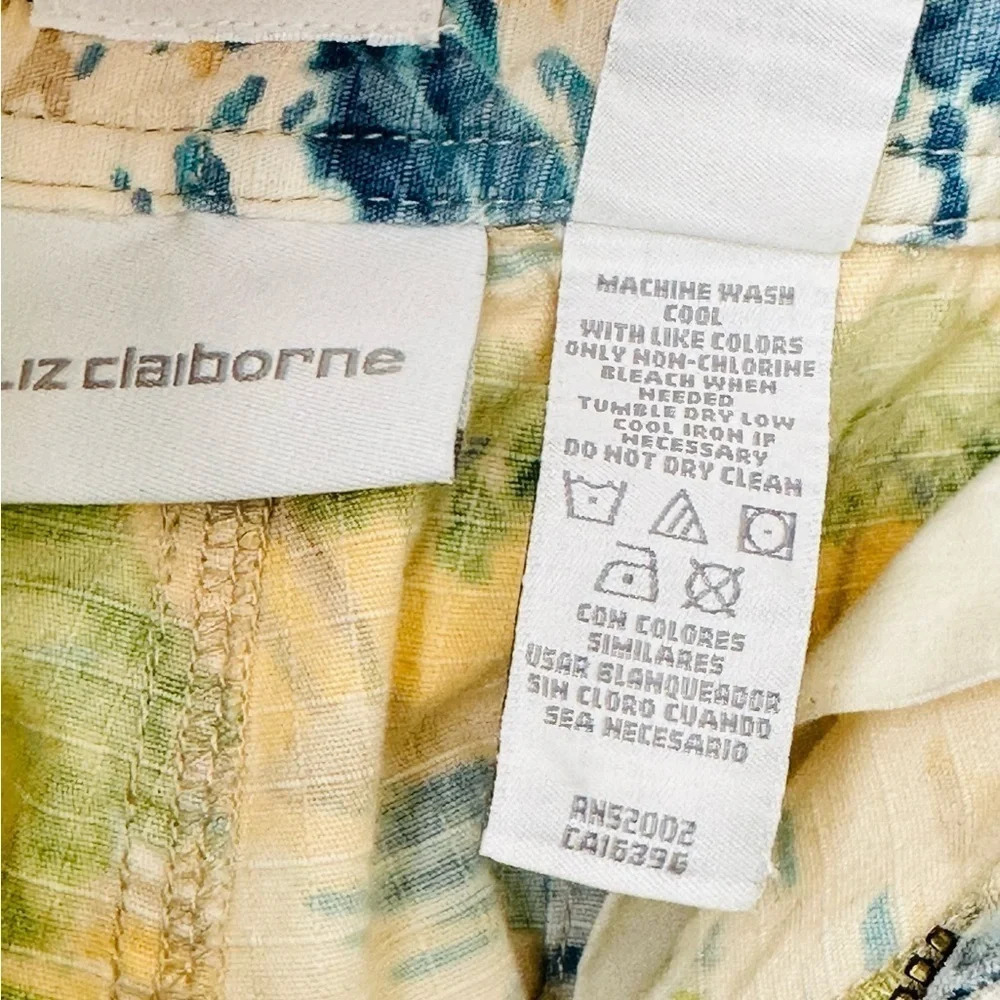 Liz Claiborne Audra Cropped Pants - Size 6 - Picture 12 of 14